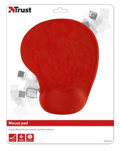 Obrzok podloka TRUST BigFoot Gel Mouse Pad - red - 20429