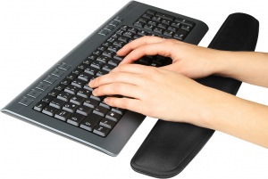 Obrzok SATEEN Ergonomic Wrist Pad - SL-6219-SBK