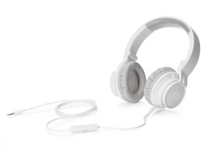 Obrzok HP Stereo Headphone H3100 - White - T3U78AA#ABB