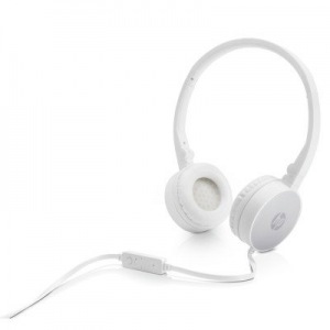 Obrzok HP Stereo Headset H2800 (White w. Pike Silver) - 2AP95AA#ABB