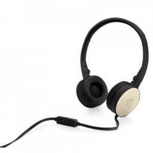 Obrzok HP Stereo Headset H2800 (Black w. Silk Gold) - 2AP94AA#ABB