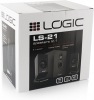 LOGIC reproduktory LS-21 ierne [ 2.1 stereo ] - G-Y-0LS21-BLA-2 | obrzok .2