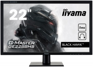 Obrzok 22"LCD iiyama G-Master GE2288HS-B1 - 1ms - GE2288HS-B1