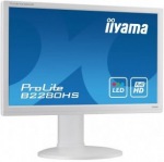 Obrzok produktu iiyama B2280HS-W1 21,5", LED, FullHD, VGA, DVI-D, HDMI, Pivot, Repro, Biely