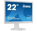Obrzok produktu iiyama B2280WSD-W1 22", LED, 16:10, 1680x1050, DVI, VGA, Repro, Pivot, Biely