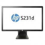 Obrzok produktu HP S231d 23", LED IPS, FullHD, DP, VGA, USB, Webkamera
