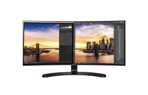 Obrzok LG 34UC88-B 34"UW IPS LED 3440x1440 1M:1 5ms 300cd 2xHDMI DP repro - 34UC88-B.AEU