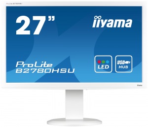Obrzok 27" LCD iiyama B2780HSU-W1 - 1ms - B2780HSU-W1
