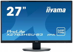 Obrzok 27" LCD iiyama X2783HSU-B3 - AMVA - X2783HSU-B3