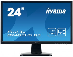 Obrzok 24"LCD iiyama B2483HS-B3 - TN - B2483HS-B3