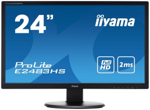 Obrzok 24" LCD iiyama E2483HS-B3 - FullHD - E2483HS-B3