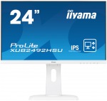Obrzok produktu 24" LCD iiyama XUB2492HSU-W1 - IPS, 4ms, 250cd / m2,  1000:1, 16:9, VGA, HDMI, DP, US