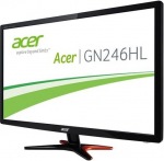 Obrzok produktu Acer GN246HLBbid 24", LED 3D, FullHD, 1 ms, 350cd/ m2, HDMI, DVI-D