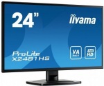 Obrzok produktu iiyama Prolite X2481HS-B1, 24"VA Full HD,DVI-D, HDMI, repro, ierny