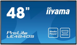 Obrzok 48" LCD iiyama ProLite LE4840S-B1 -FullHD - LE4840S-B1