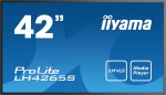 Obrzok produktu 42" LCD iiyama ProLite LH4265S-B1 -AMVA3,  6, 5ms, 400cd, FullHD, 2xUSB, 3xHDMI, RS23