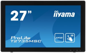 Obrzok 27" LCD iiyama T2735MSC-B2 - 5ms - T2735MSC-B2