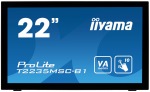 Obrzok produktu 22" LCD iiyama T2235MSC-B1 -VA, 6ms, 3000:1, repro