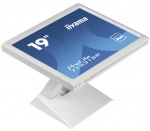 Obrzok produktu iiyama T1931SR-W 19", LED, 1280x1024, DVI-D, VGA, USB, RS-232C, Repro, Dotykov, Biel