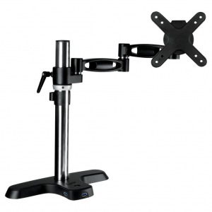 Obrzok Desk mount monitor arm with 4-ports USB 4.0 hub - ORAEQ-MA011EU-GBA01