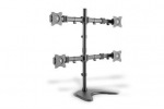 Obrzok produktu Universal Monitor Stand,  4xLCD,  27  ,  max. load 8kg,   adjustable and rotated 360