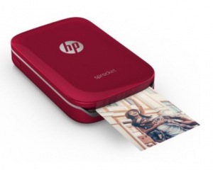 Obrzok HP Sprocket Photo Printer erven - Z3Z93A#BHN