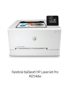 Obrzok HP Color LaserJet Pro M254dw - T6B60A#B19