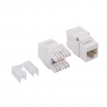 Obrzok produktu LOGILINK - Keystone Jack RJ45 Cat.6 UTP 180 LSA / IDC klikr,  biely