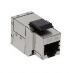 Obrzok produktu LOGILINK - Keystone Inline Coupler 2xRJ45 Cat.6A STP,  snap-in mont