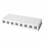 Obrzok produktu LOGILINK - Keystone Surface Mount Box 8 port UTP,  biely,  przdn