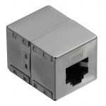 Obrzok produktu LOGILINK - Inline Coupler 1:1 Cat.6 RJ45 STP,  kovov asi