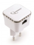 Obrzok produktu Gembird WiFi repeater se zabudovanmi antnami,  300 Mbps + LAN,  bl