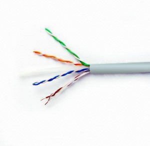 Obrzok OEM UTP,  Cat6,  drot,  LSOH,  box 305m  - siv - UPC-6004SE-SO