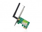Obrzok produktu TP-LINK TL-WN781ND 150Mbps Wireless N PCI Express Adapter,  QCA(Atheros),  2.4GHz,  802.11