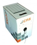 Obrzok produktu CNS kabel UTP,  Cat5E,  drt,  PVC,  Eca,  box 305m - ed