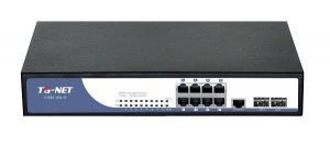 Obrzok TG-Net GbE Managed Switch 8 1000MBaseT - S3500-10G-2F