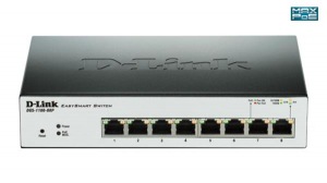 Obrzok D-Link DGS-1100-08P 8-Port 1Gb EasySmart Switch - DGS-1100-08P