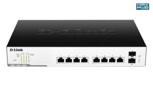 Obrzok D-Link DGS-1100-10MP 8-Port 1Gb EasySmart Switch - DGS-1100-10MP