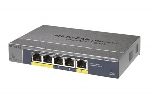 Obrzok NETGEAR 5xGb Plus Switch - GS105PE-10000S
