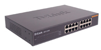 Obrzok D-Link Express EtherNetwork Desktop Switch 16x10  - DES-1016D/E