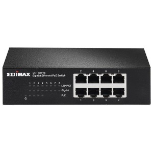 Obrzok 8port Gigabit Switch with 4ports POE (RU) - GS-1008PHE