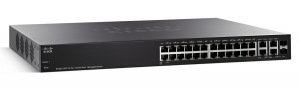 Obrzok Cisco SF300-24PP 24-port 10  - SF300-24PP-K9-EU