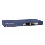 Obrzok produktu Netgear ProSafe Smart 24-Port GbE PoE+ Switch,  192W,  2xSFP (GS724TP v2)