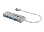 Obrzok produktu Sandberg konvertor USB-C samec > 3 x USB 3.0 samice
