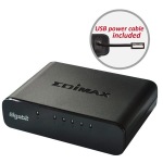 Obrzok produktu Edimax ES-5500G v3  switch 5x 10 / 100 / 1000Mbps desktop  (usb cable) 