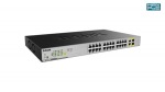 Obrzok produktu D-Link DGS-1026MP 24-port 1Gb switch,  2x combo,  PoE