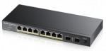 Obrzok produktu ZyXEL 10xGb / 2xSFP 4xPOE green switch GS1100-10HP