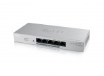 Obrzok produktu ZyXEL 5xGb 4xPOE fanless desktop switch GS1200-5HP