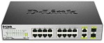 Obrzok produktu D-Link DES-1018MP 16x100+2xGbE RJ45 / SFP PoE switch