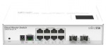 Obrzok produktu MikroTik CRS210-8G-2S+IN,  8port L3 rackm switch